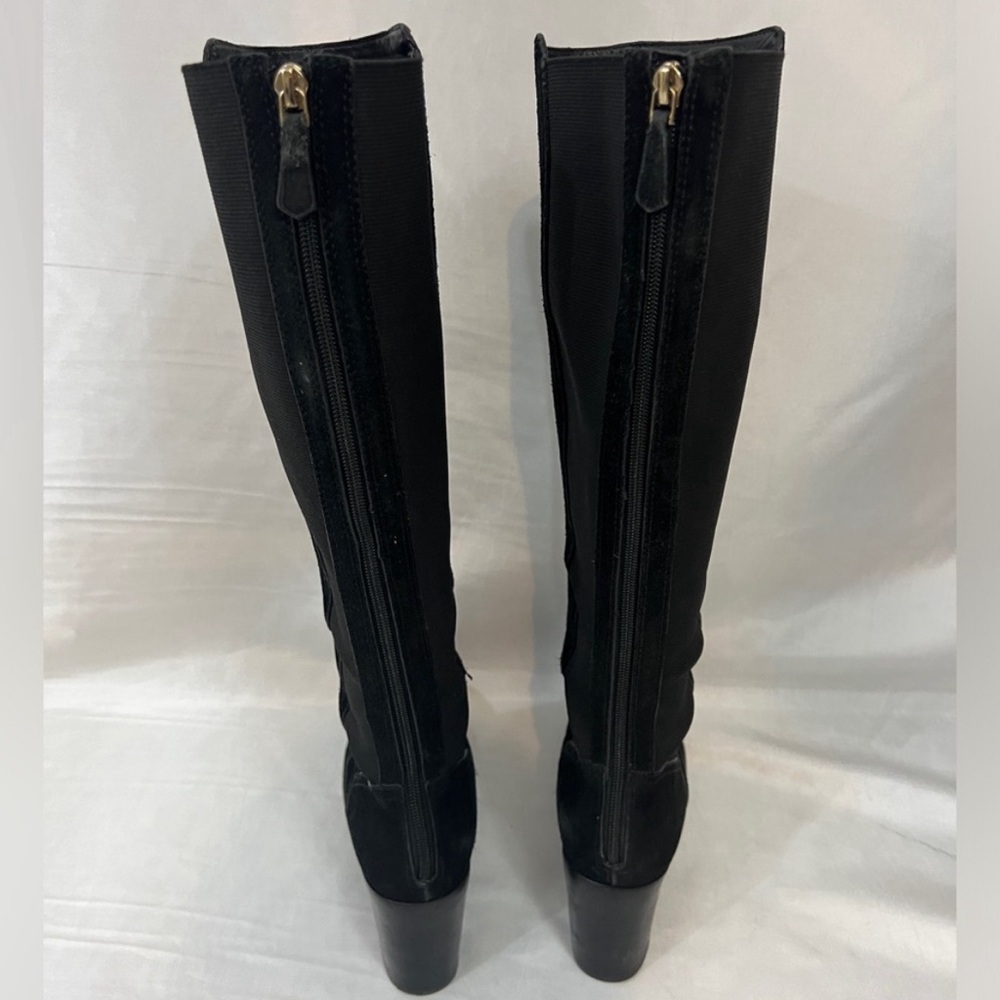 Tory Burch Sullivan Suede Stret Knee High Boots - Picture 3 of 8